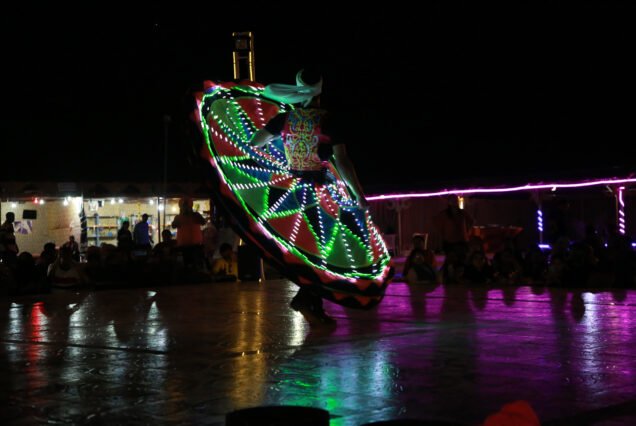 tanoura dance show in desert safari dubai