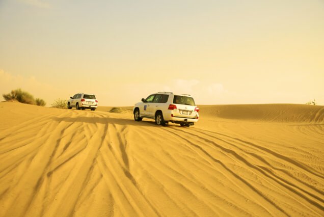 desert safari dubai - dune bashing