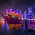 Dhow cruise with dinner in dubai marina