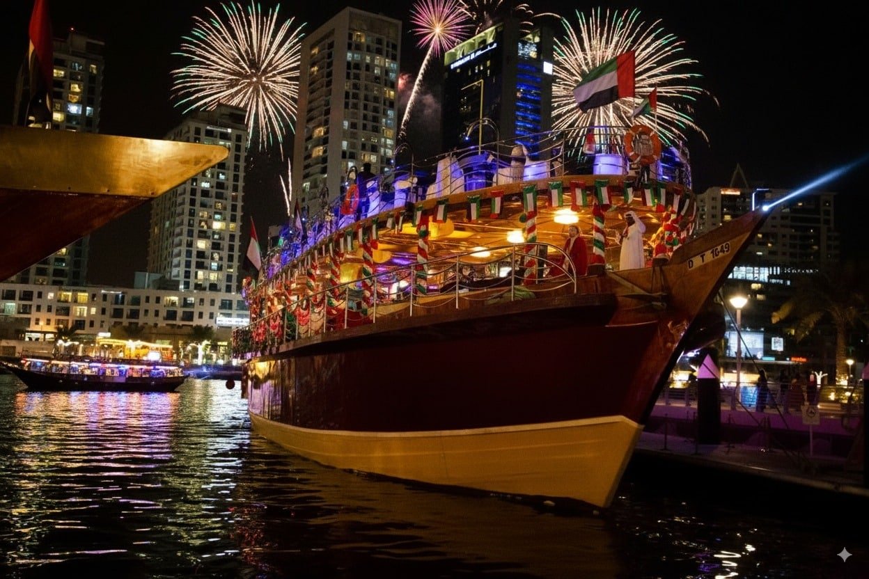 Dubai Marina New Year Cruise